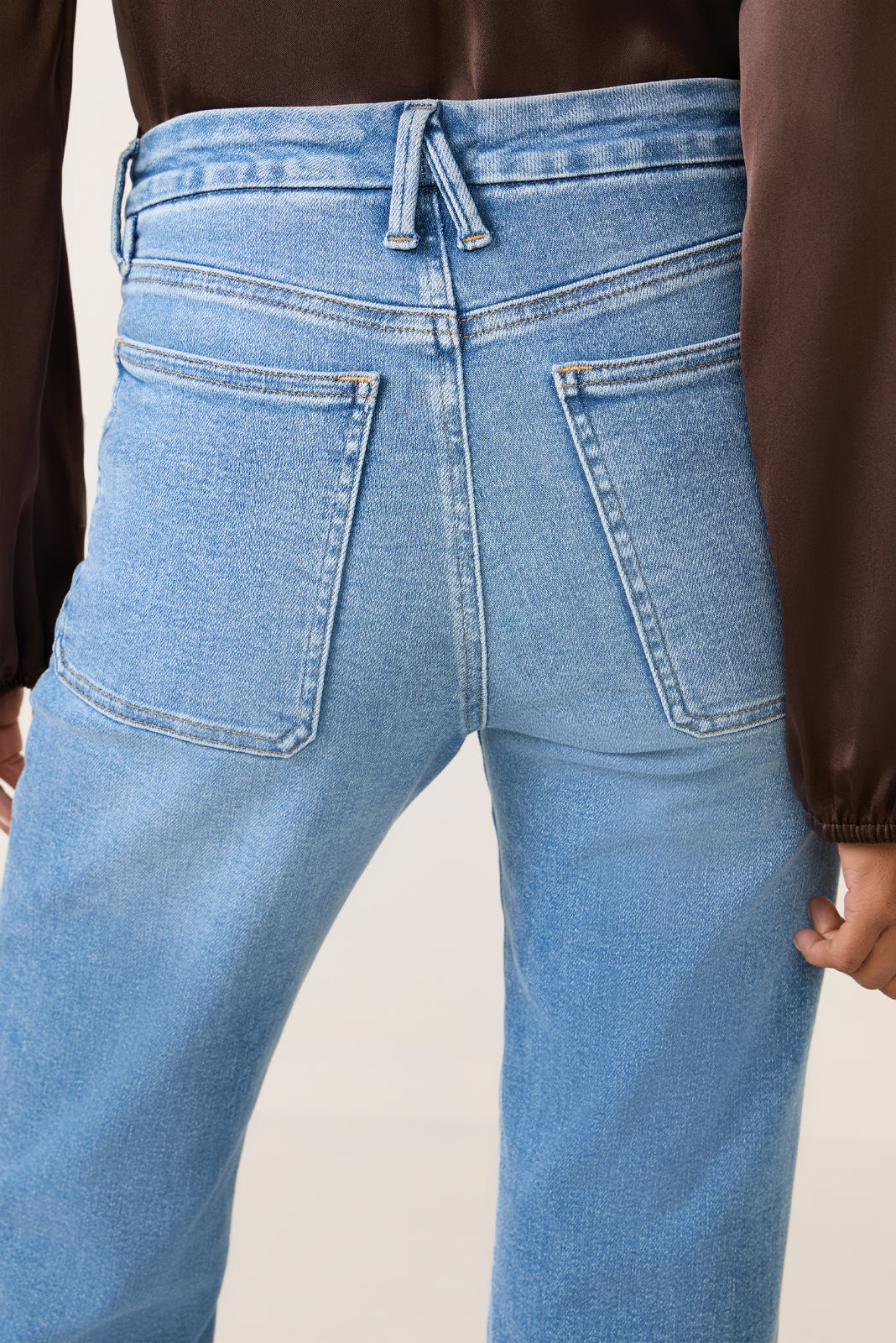 Good Legs Flare Patch Pocket Jean