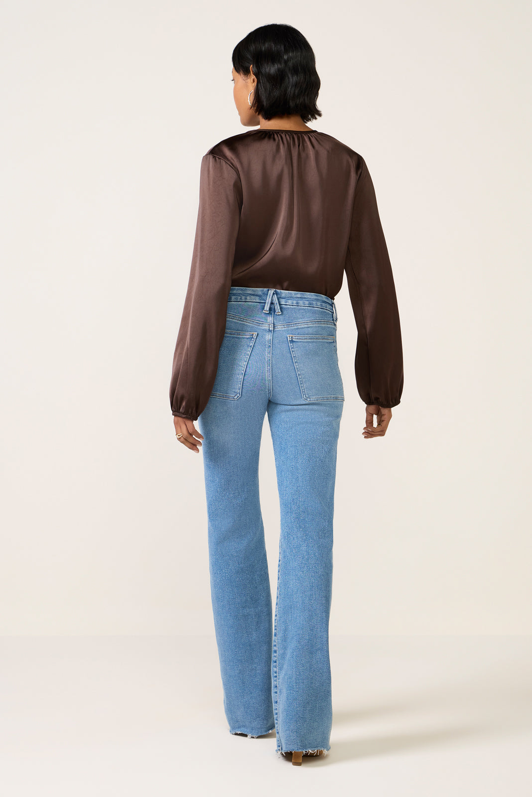 Good Legs Flare Patch Pocket Jean