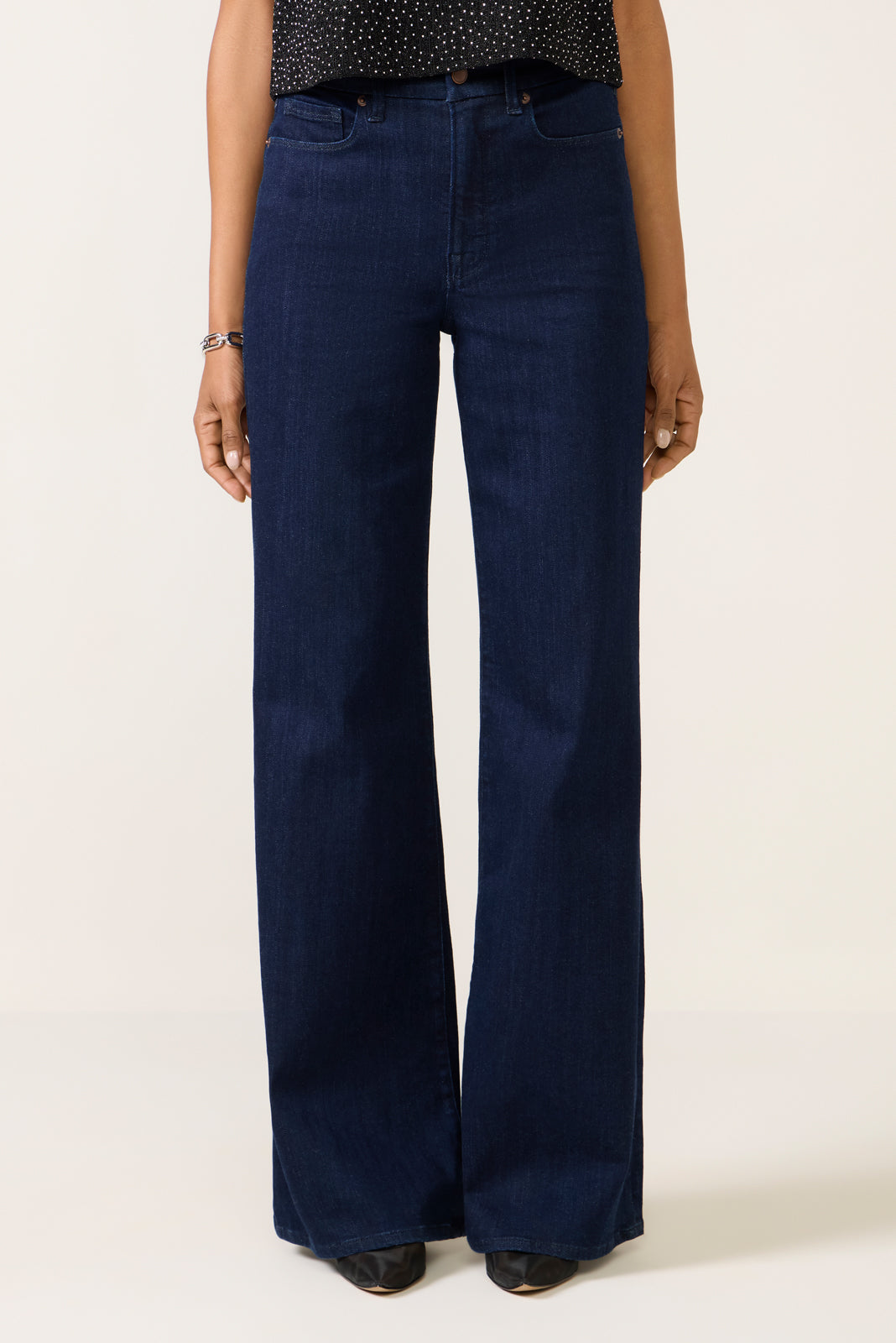 Good Waist Palazzo Wide Leg Jean