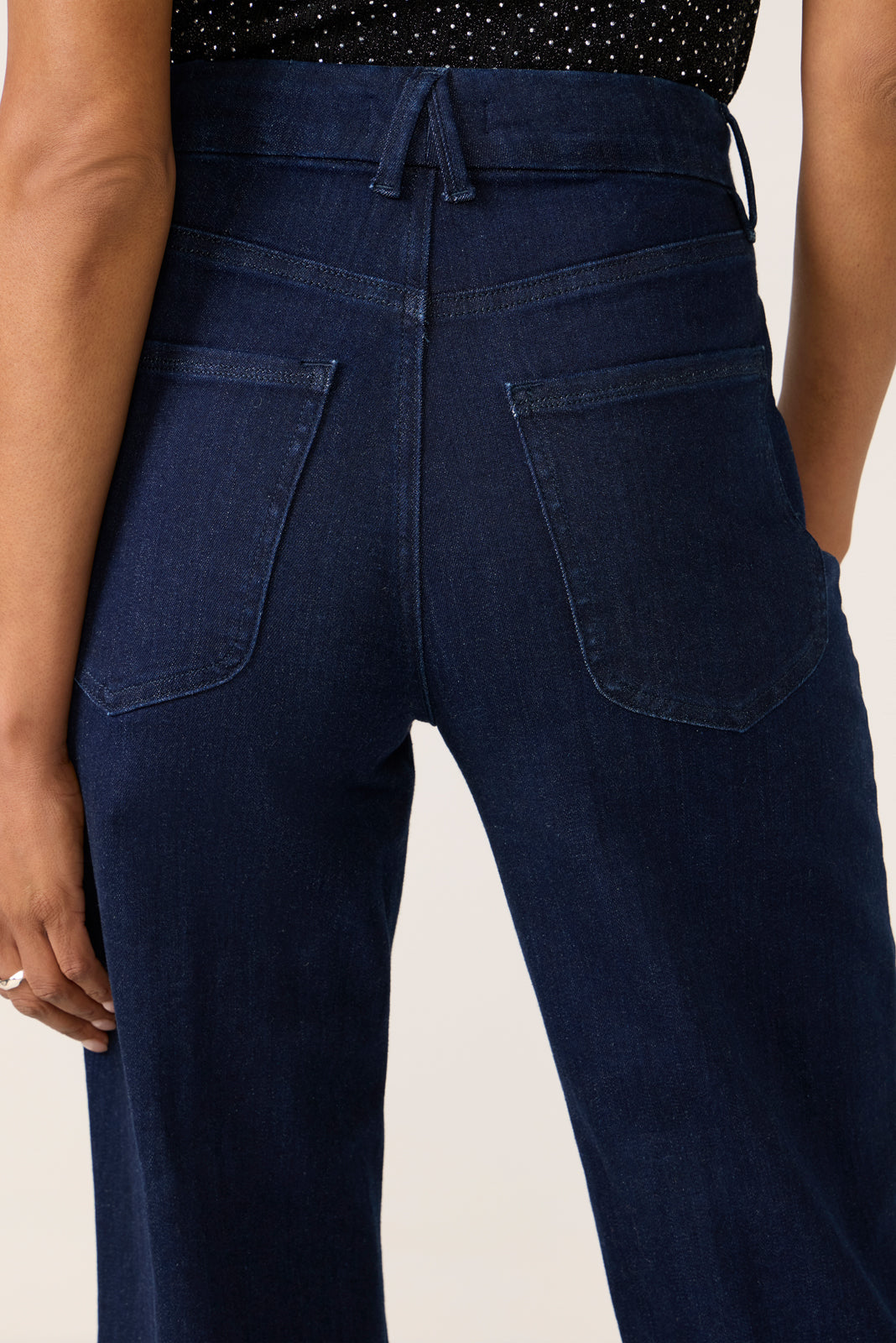 Good Waist Palazzo Wide Leg Jean