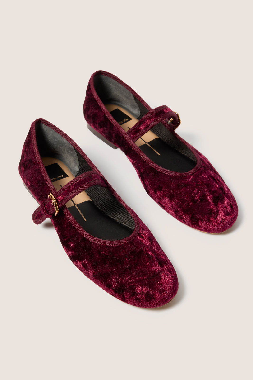 Dolce Vita Women's Roslyn Ballet Flat, Size 10, Red