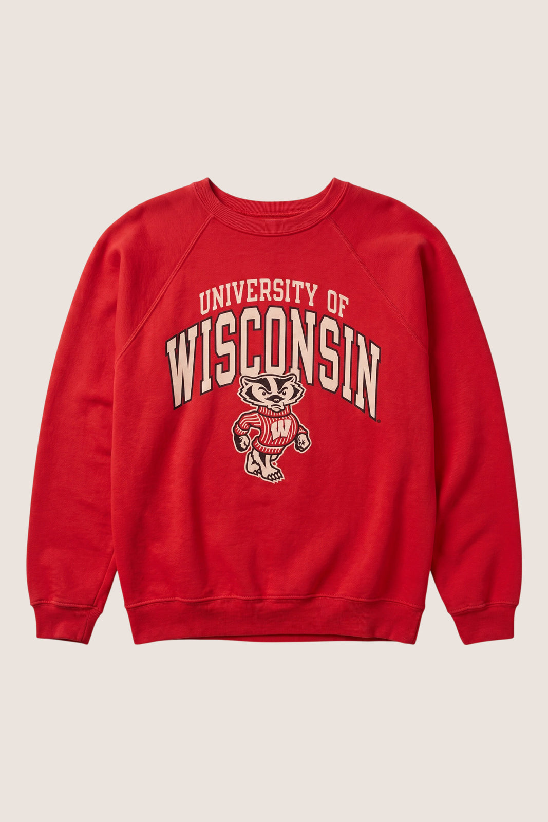 Wisconsin Reverese Fleece Sweatshirt