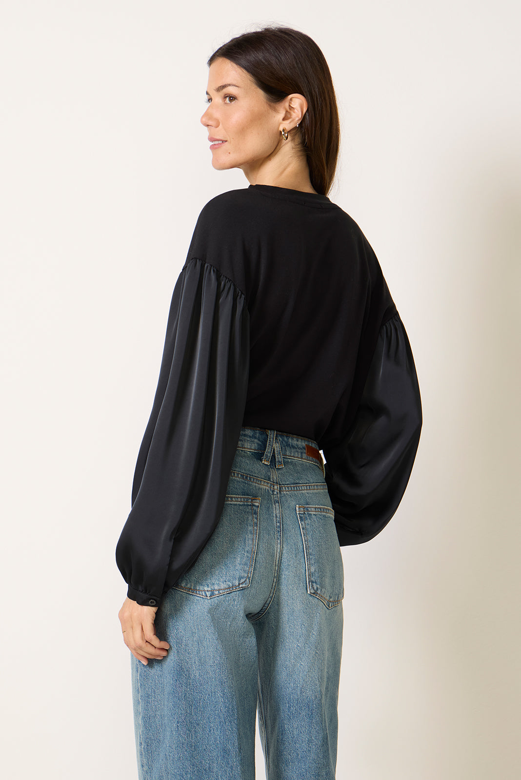 Colie Mixed Media Top