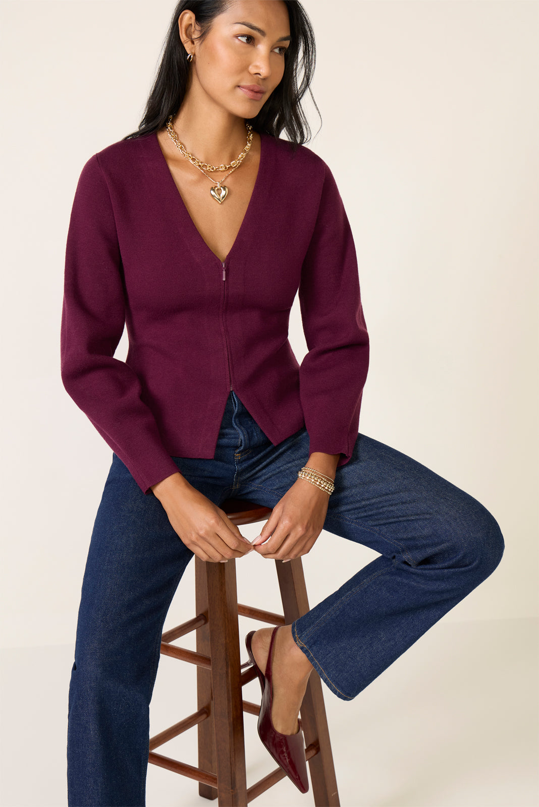 May Cinched Waist Cardigan