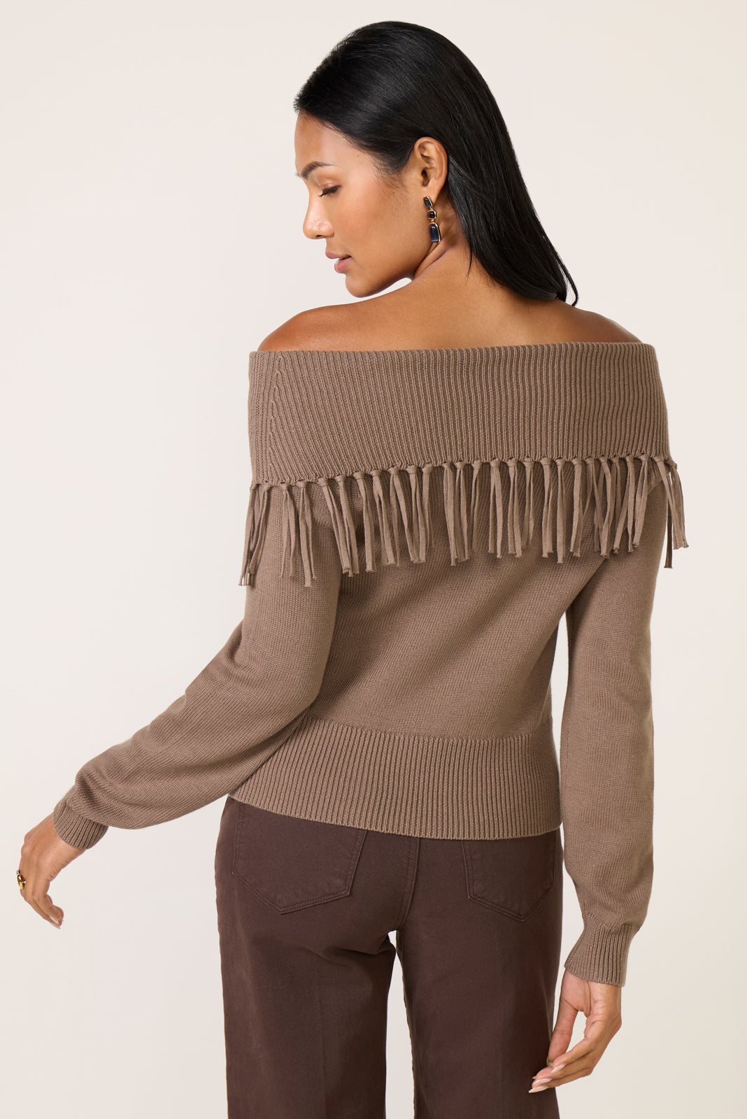 Simonetta Fringe Sweater