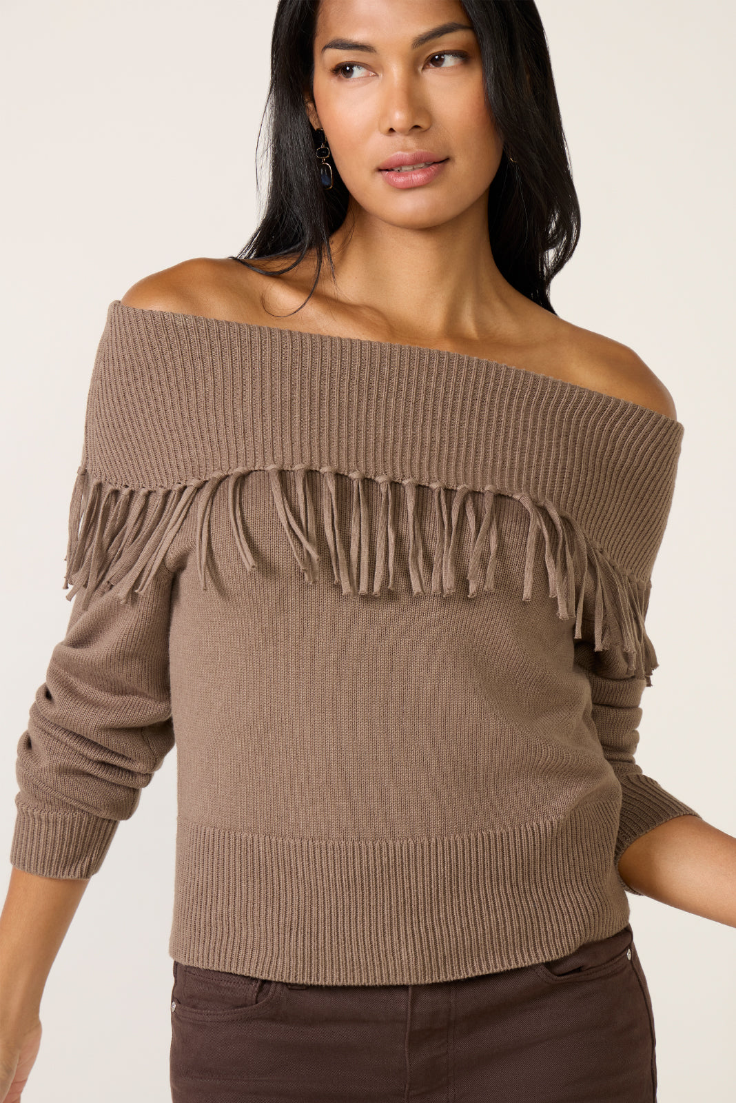 Simonetta Fringe Sweater