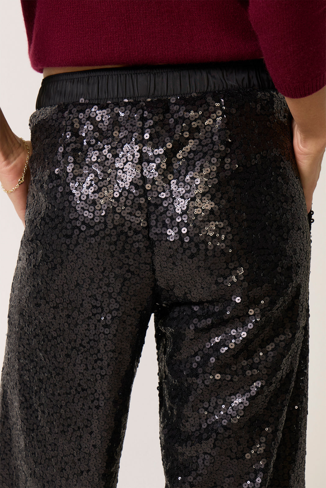 Krystal Sequin Balloon Pant