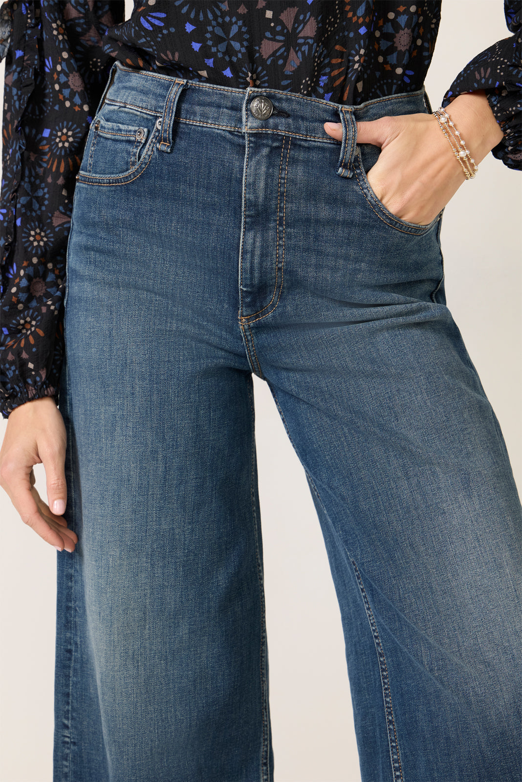 Flexi Sofie Ankle Wide Leg Jean