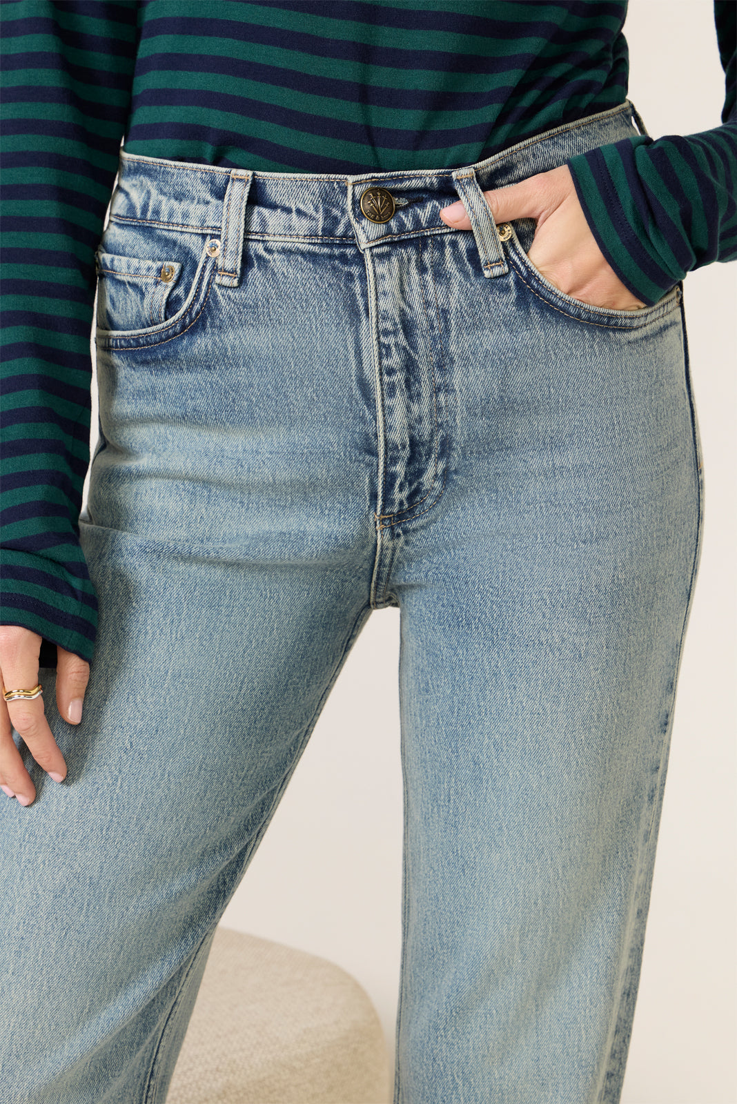 Harlow Ankle Straight Jean