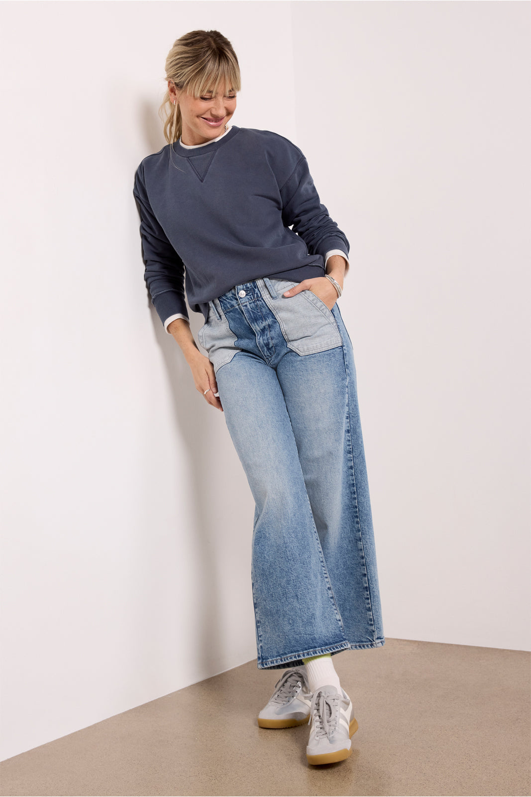 Charlize Crew Neck Sweatshirt