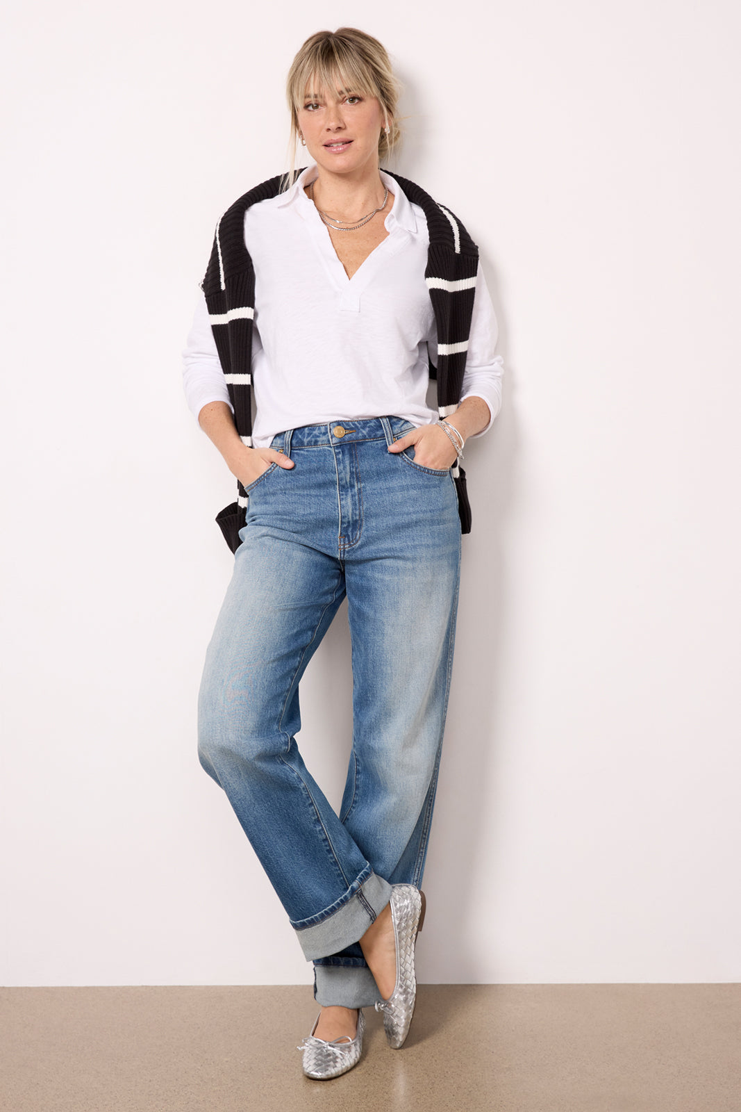Romy Relaxed Polo Top