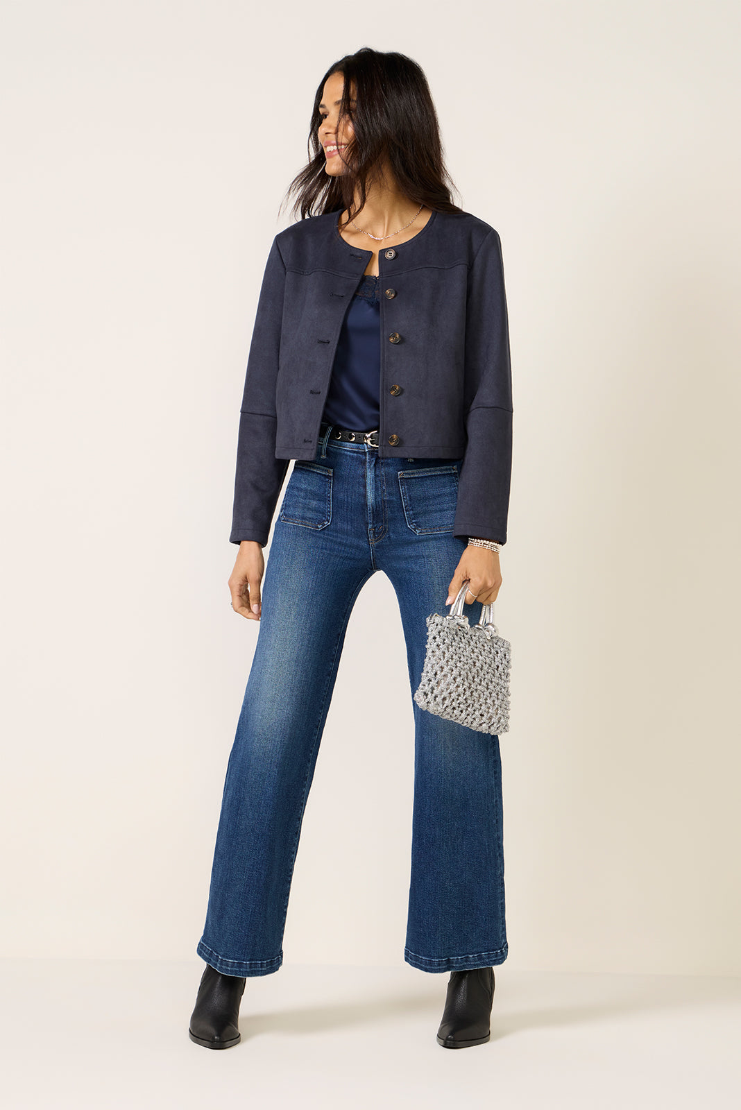 Lakyn Faux Suede Jacket