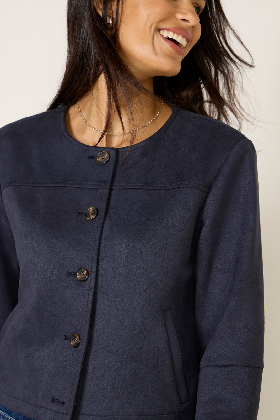 Lakyn Faux Suede Jacket