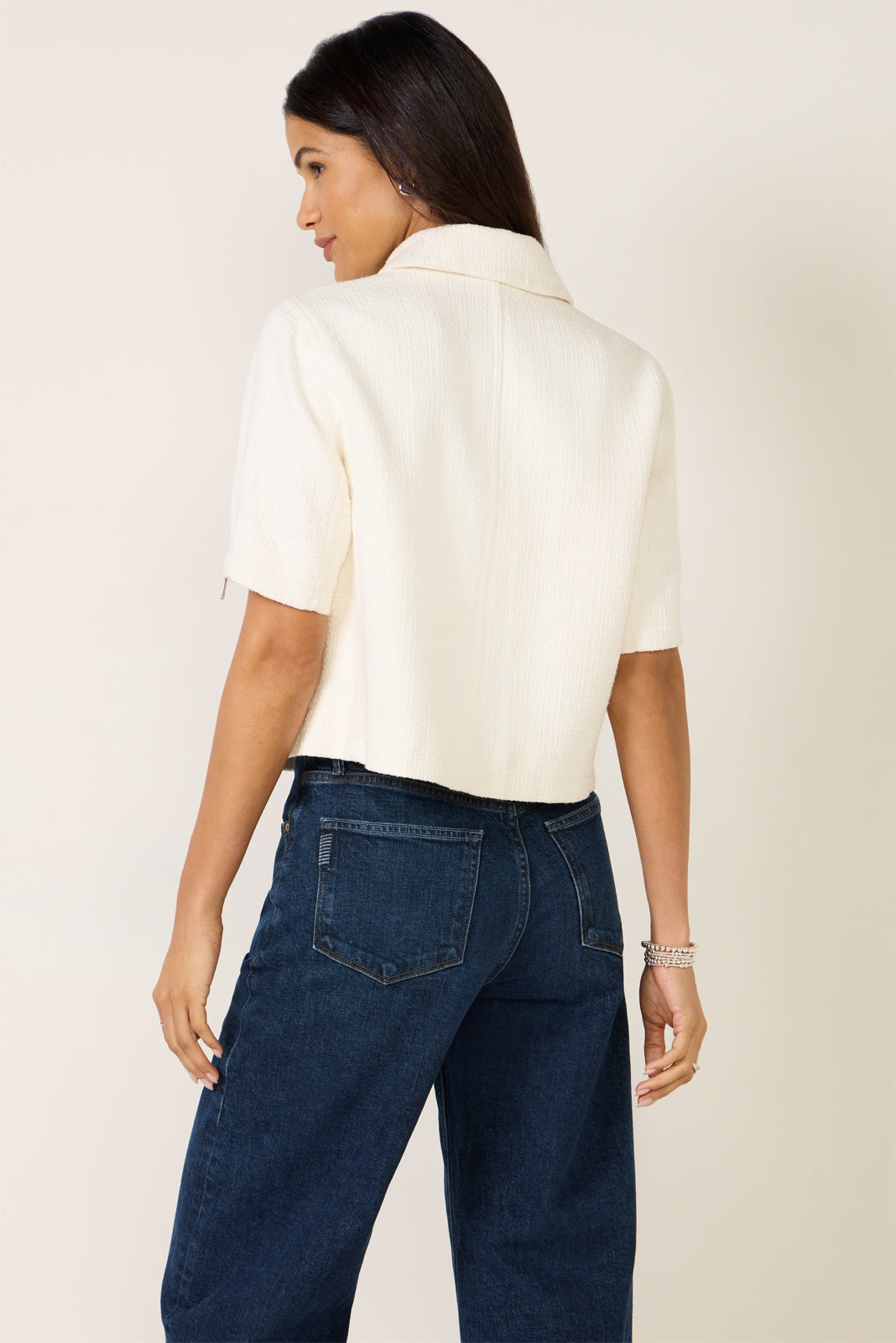 Billie Tweed Moto Jacket