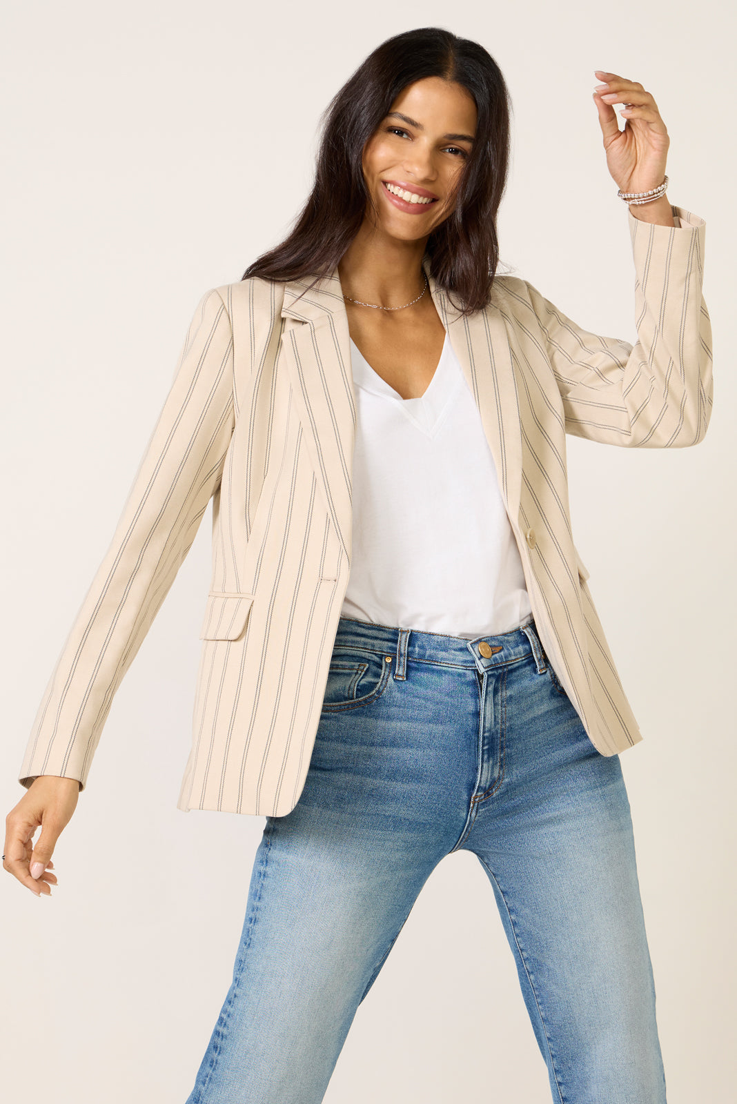 Rory Multi Stripe Blazer