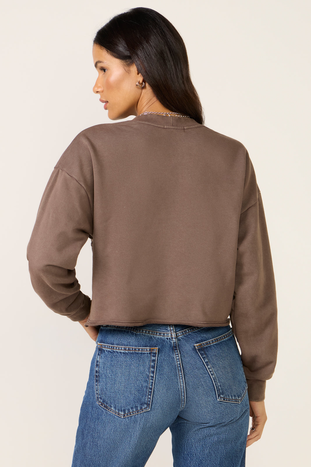 Amelia Side Lace Up Sweatshirt