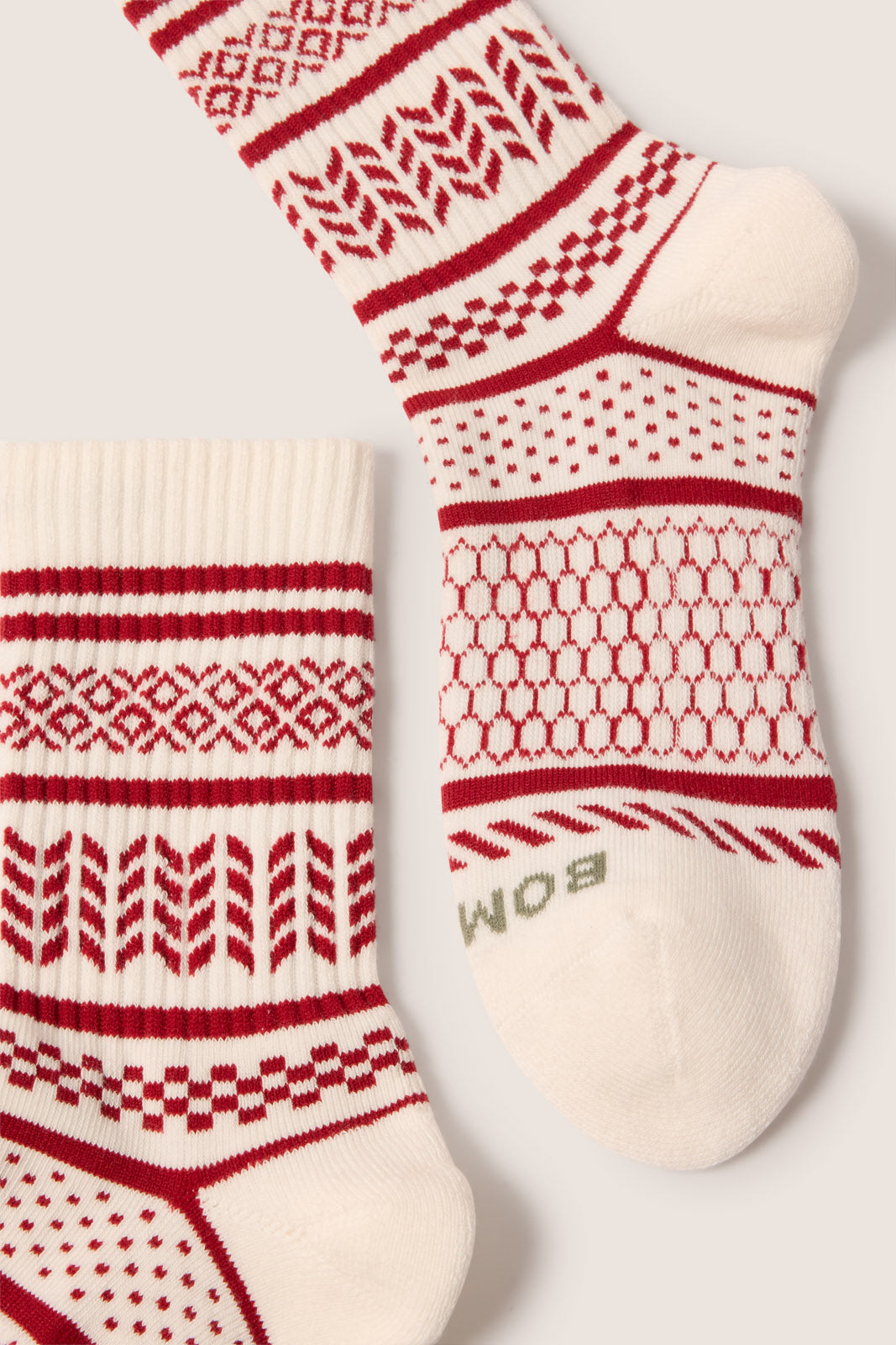 Checkered Fairisle Half Calf