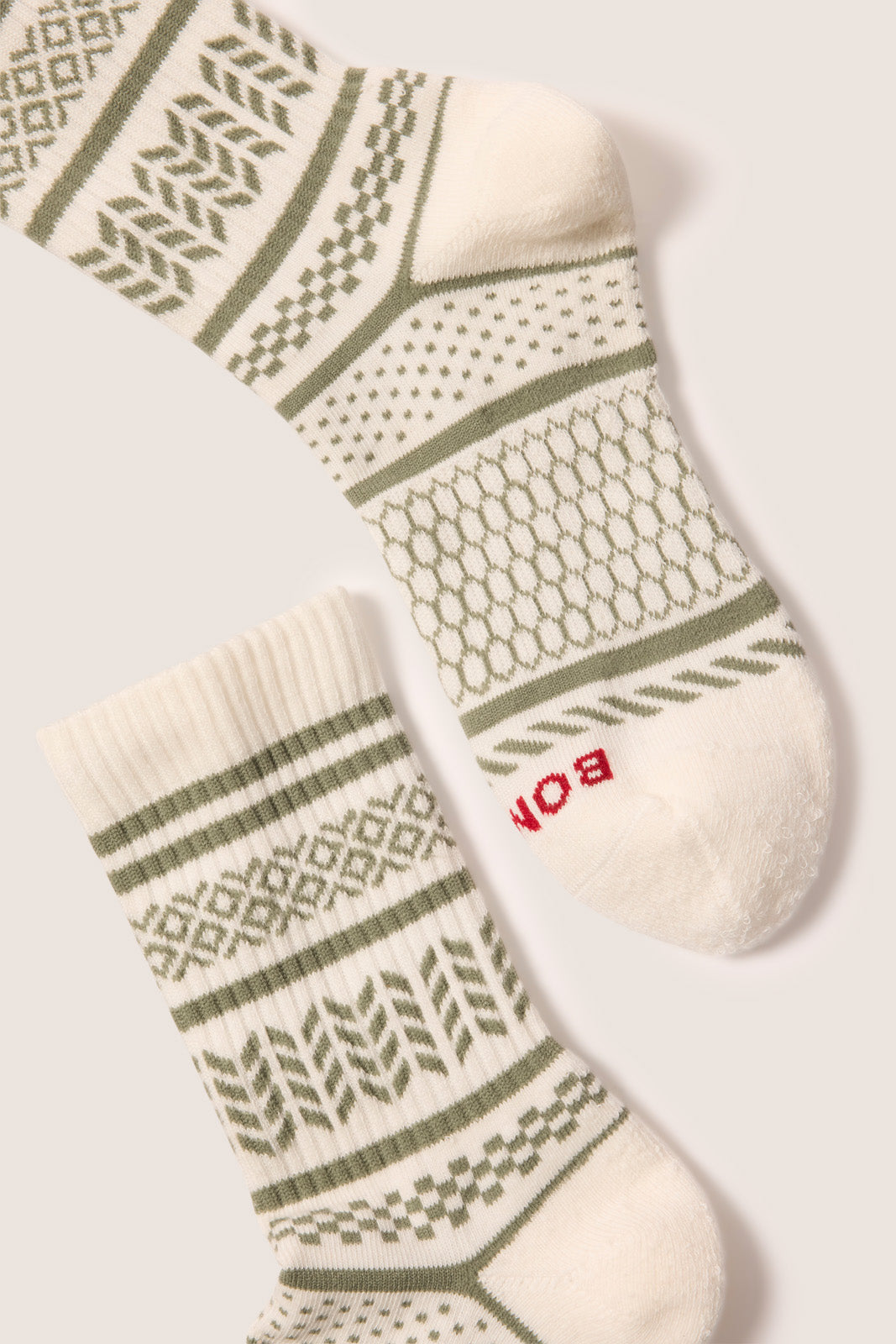 Checkered Fairisle Half Calf