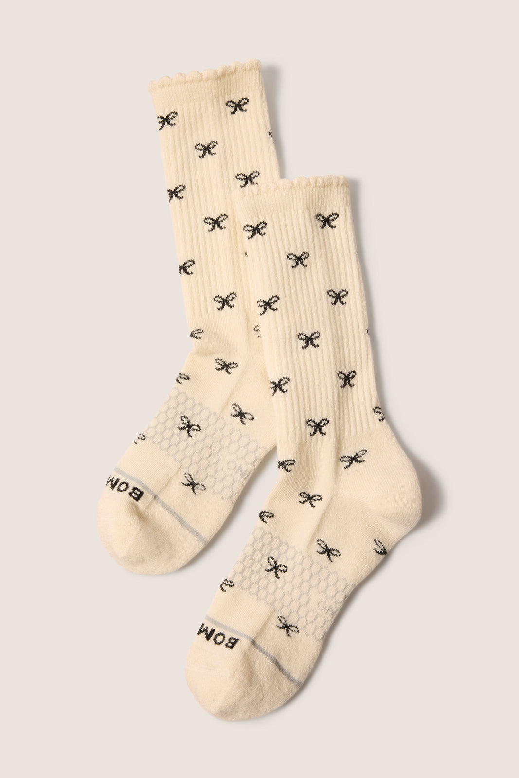 Merino Bow Half Calf Sock