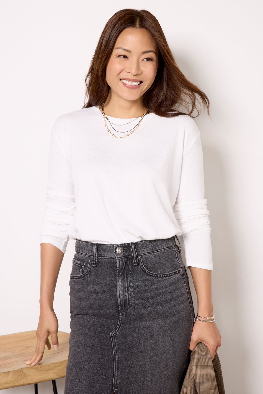 Long Sleeve Knitted Top