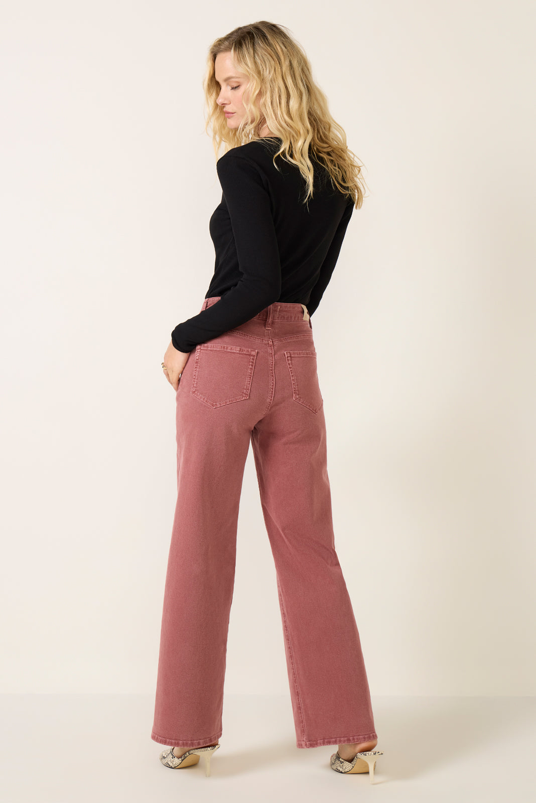 Anessa W/ Front Yoke Wide Leg 31` Jean