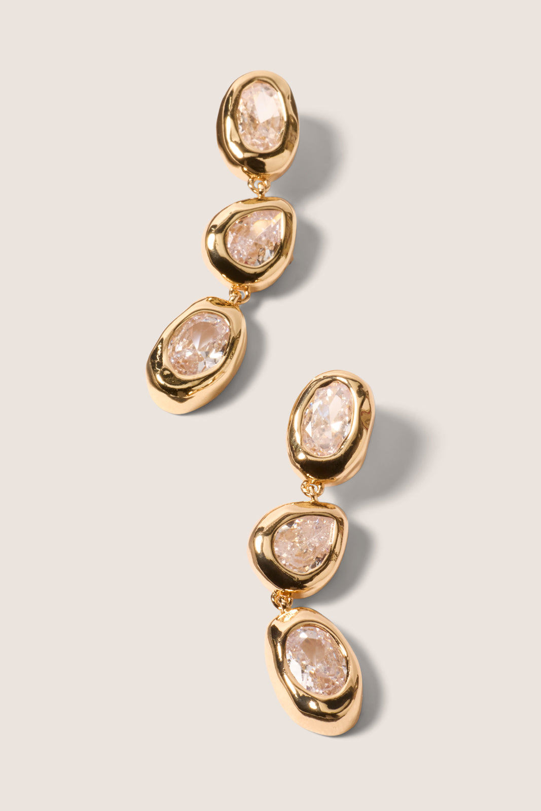 Aveline CZ Drop Earrings