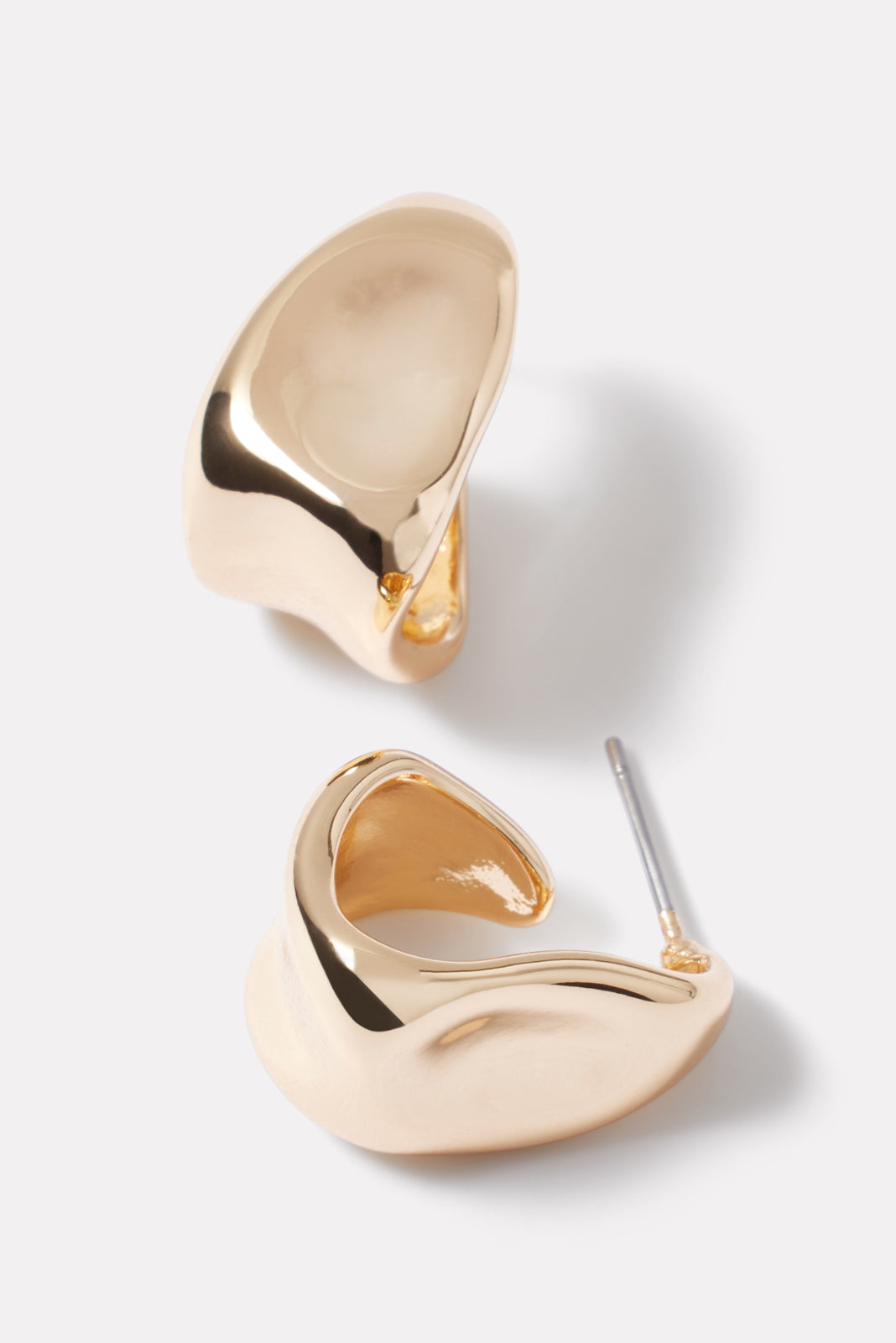 Hayley Hammered Hoops