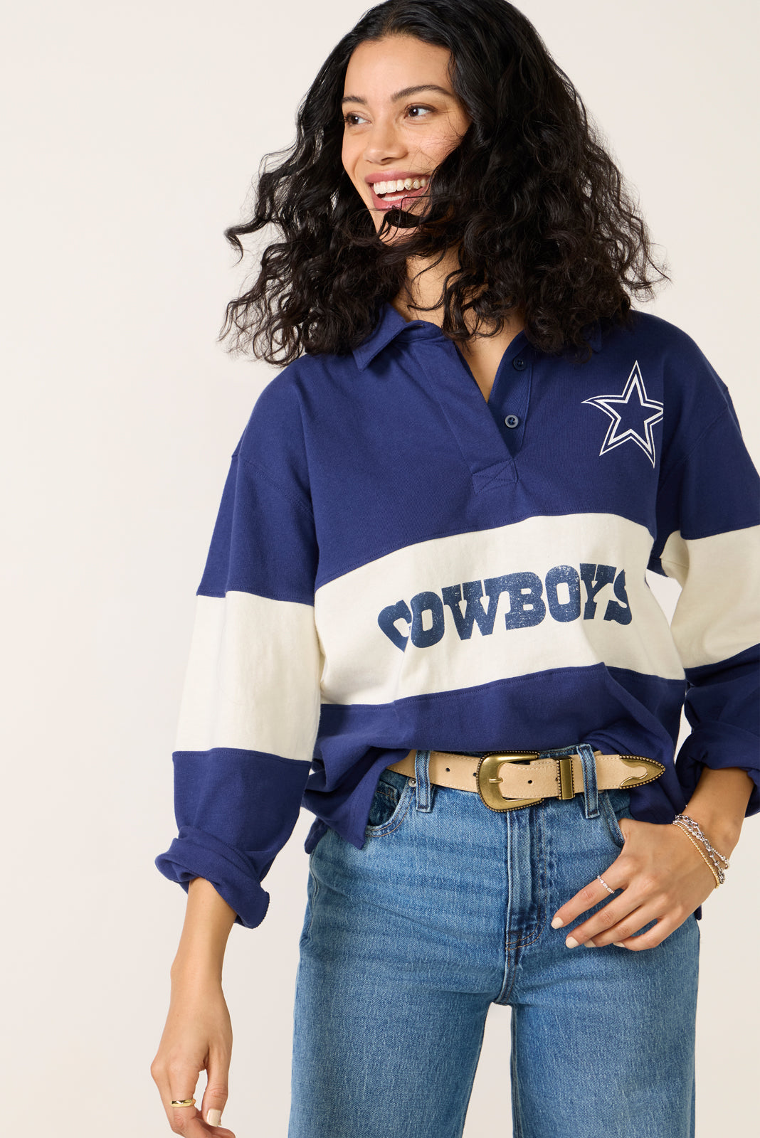 Cowboys Long Sleeve Rugby