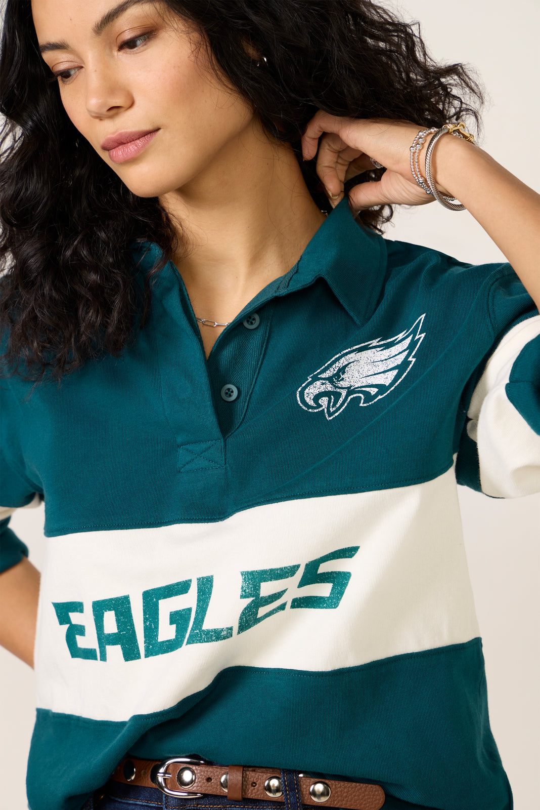 Eagles Long Sleeve Rugby