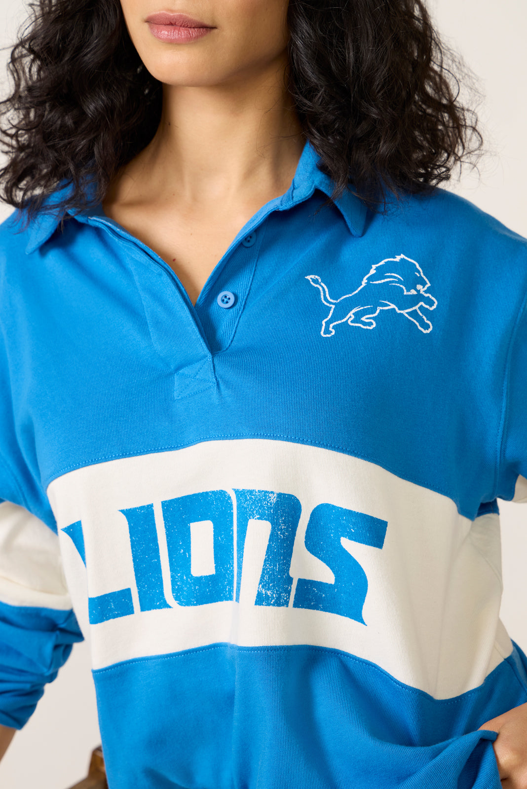 Lions Long Sleeve Rugby
