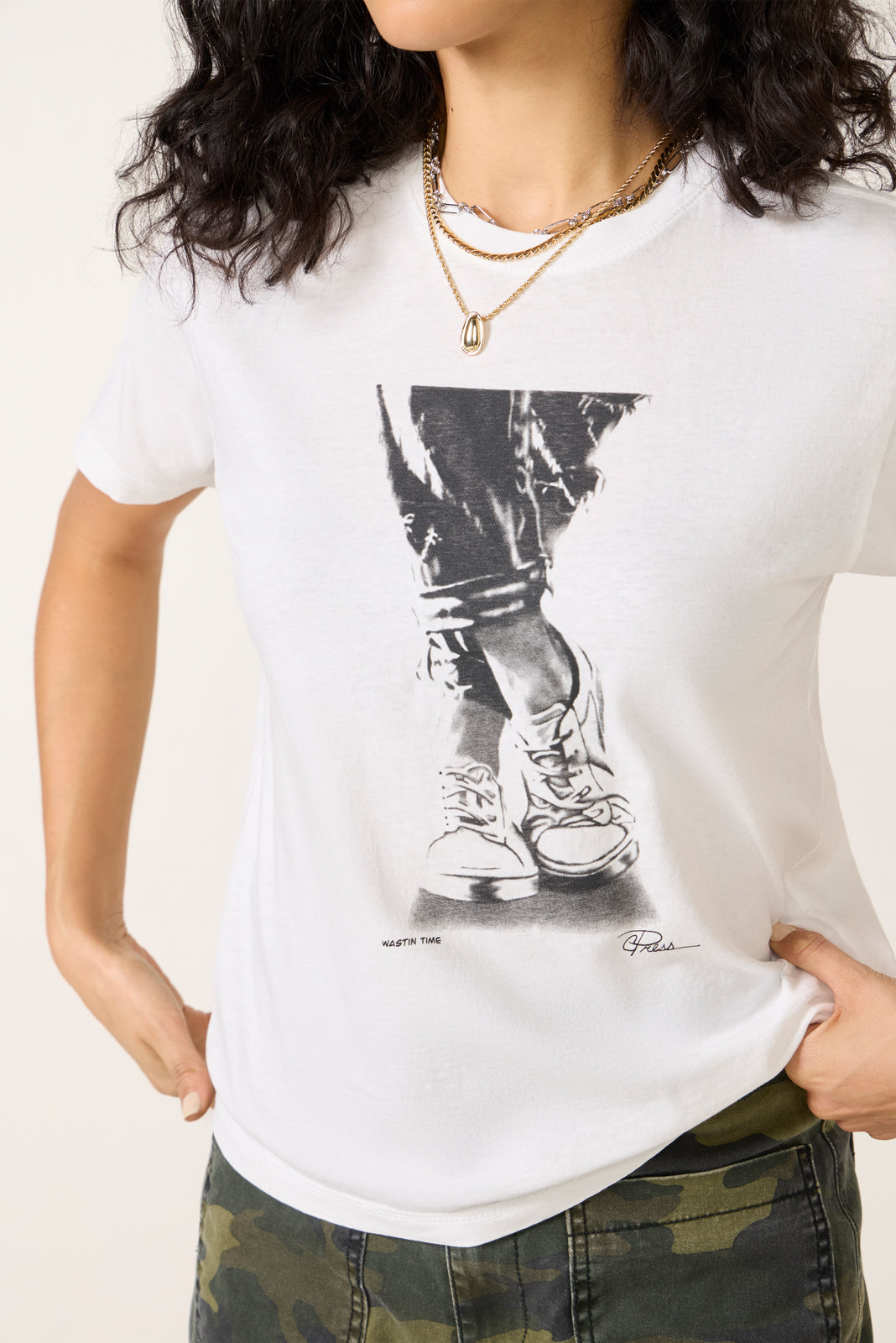 Wastin Time Mushie Tee