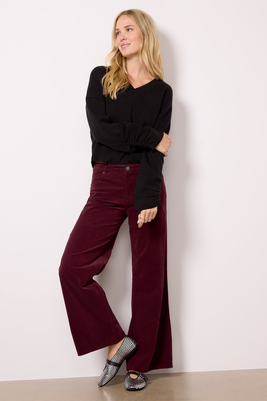 Latigo V Neck Sweater