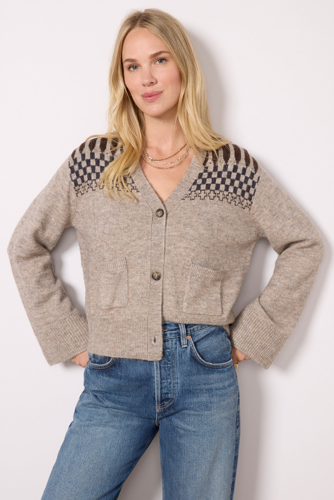 Raina Fair Isle Cardigan