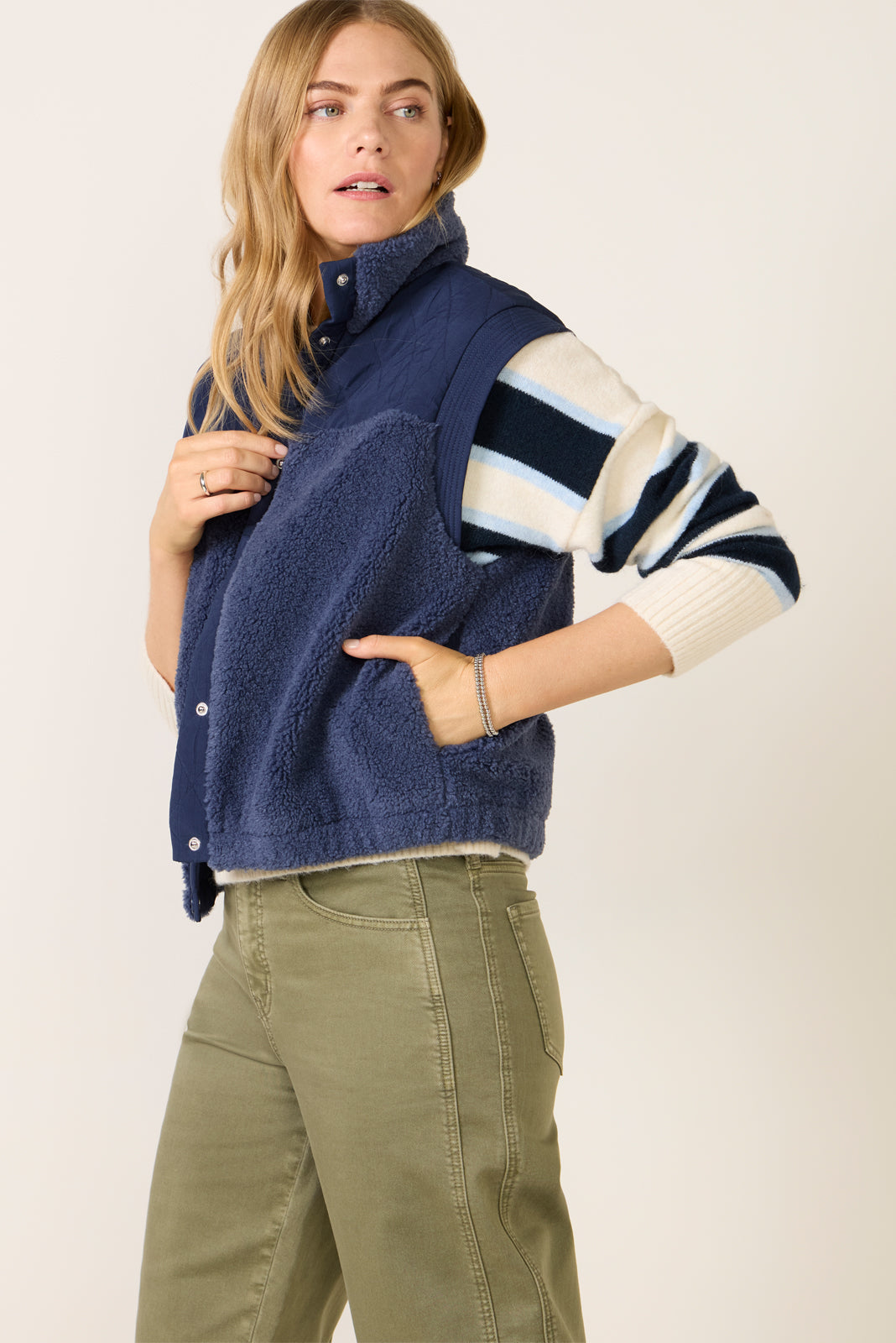 Stephanie Sherpa Vest