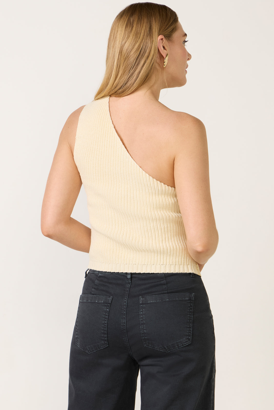 Claire Faux Leather Top