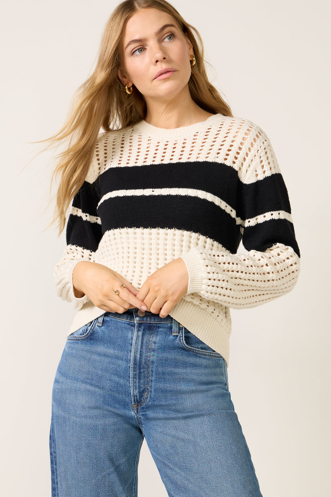 SPORTY OPENWORK POPOVER