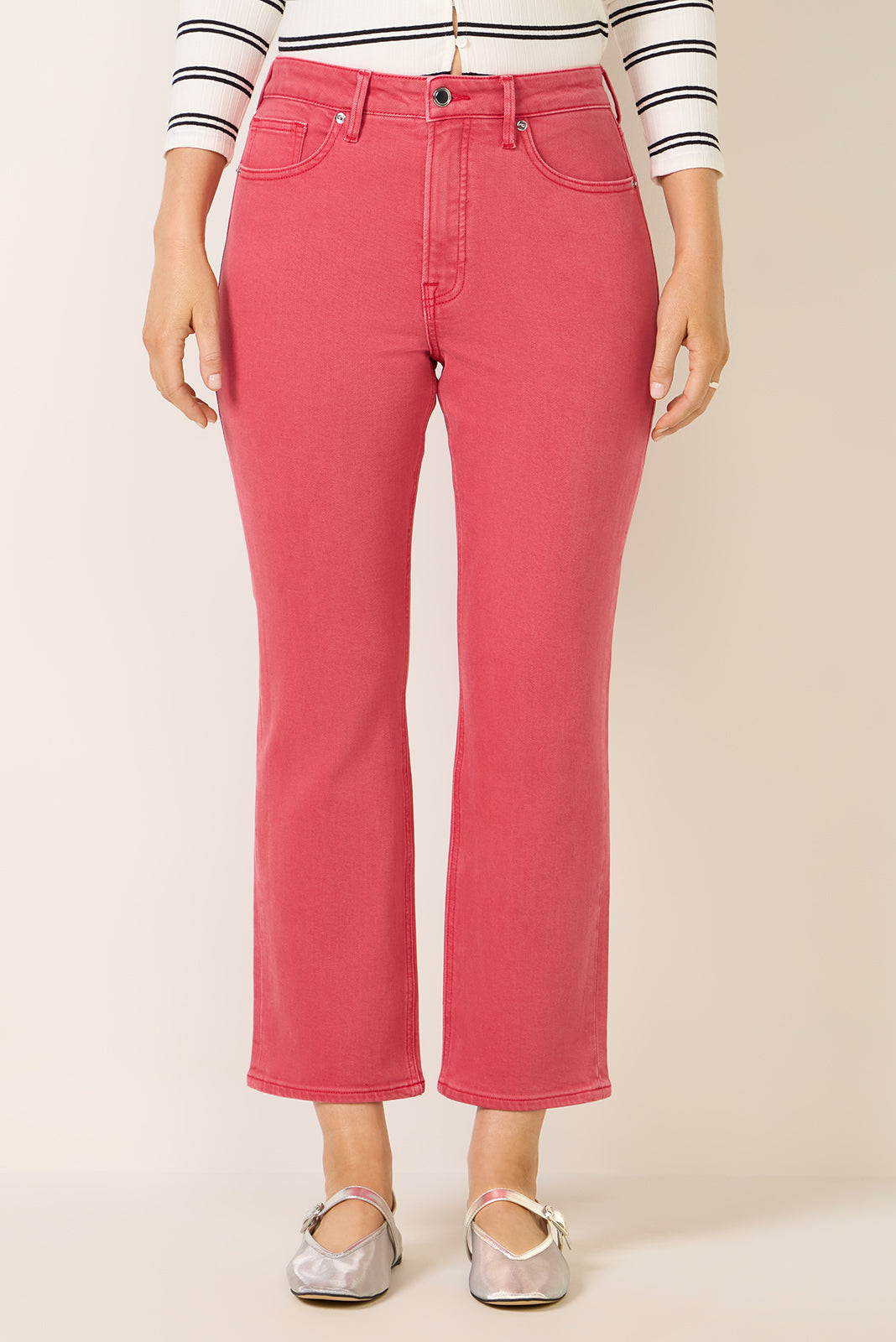 Good Icon Crop Bootcut Jean