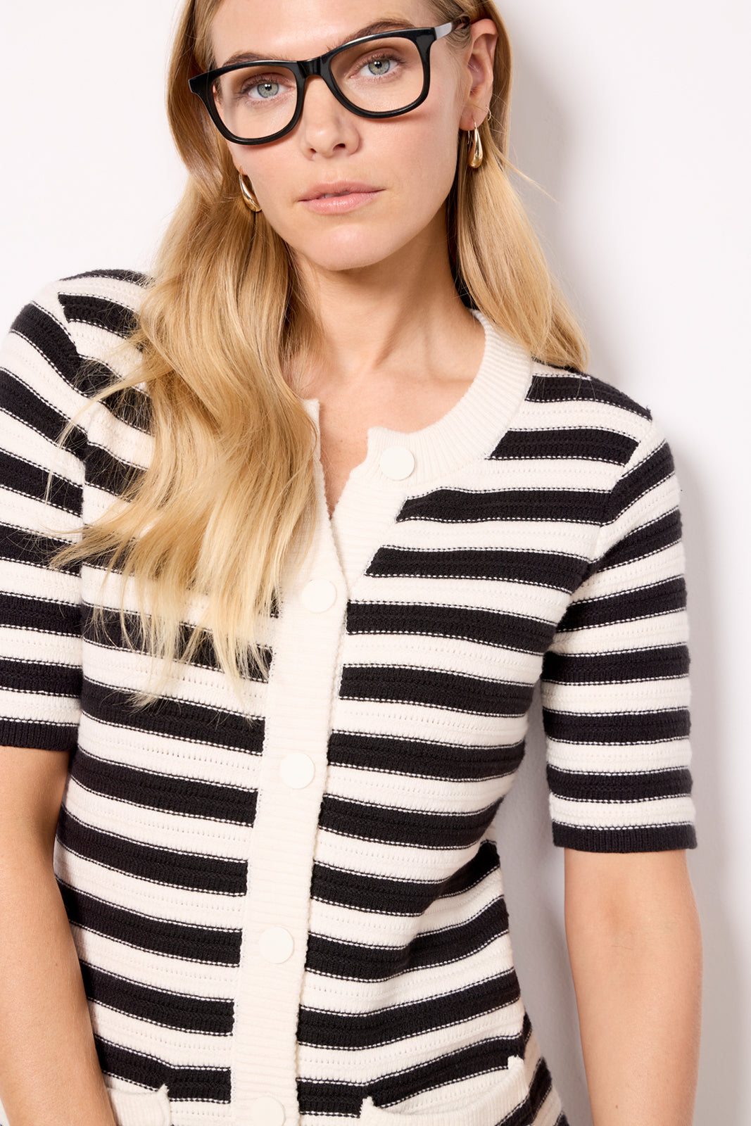 Button Front Knitted Dress