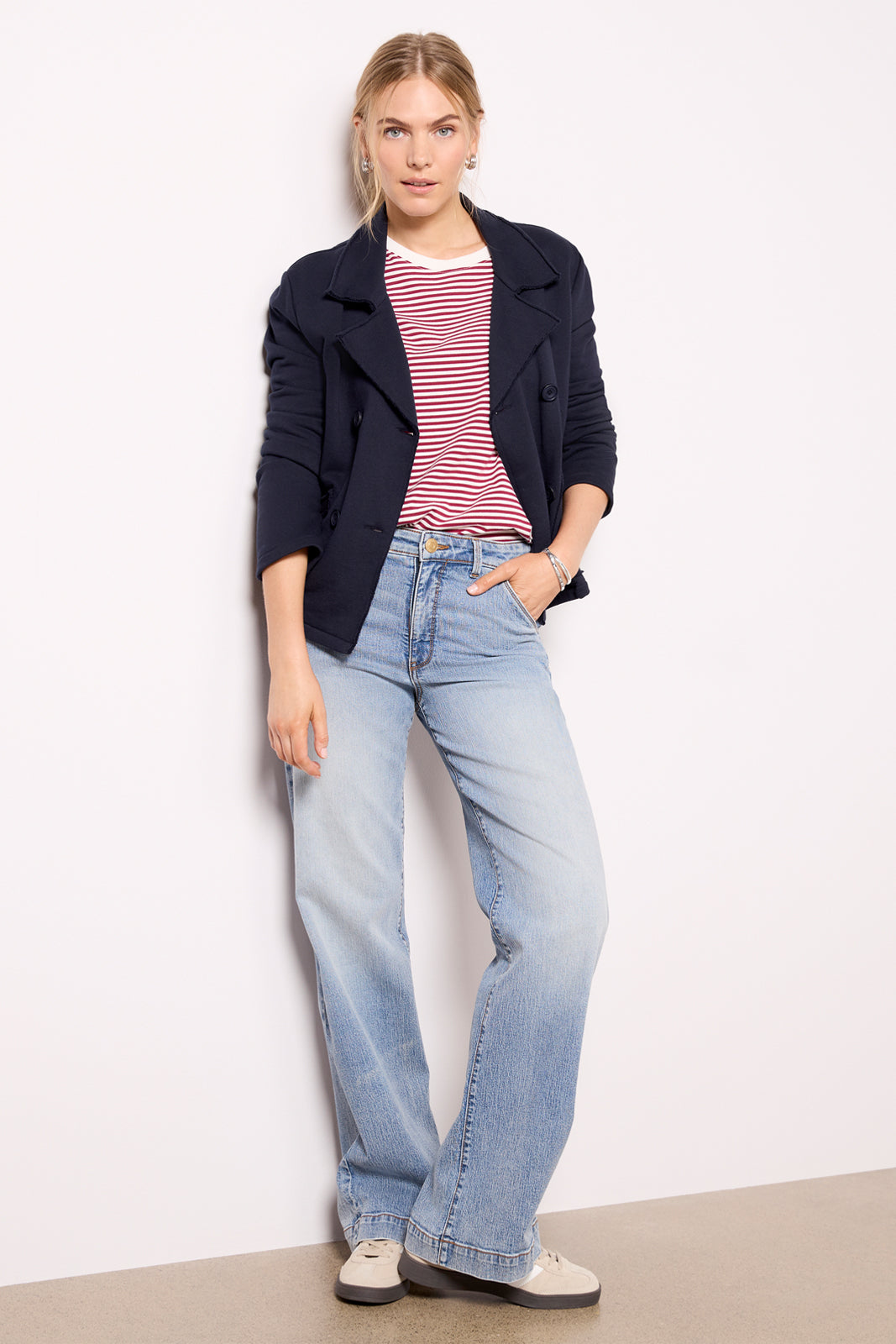 Diana French Terry Blazer