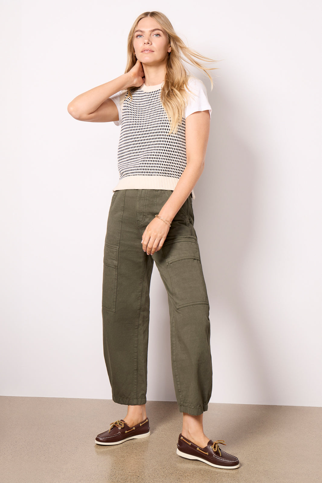 Knowles Textured Knit Vest