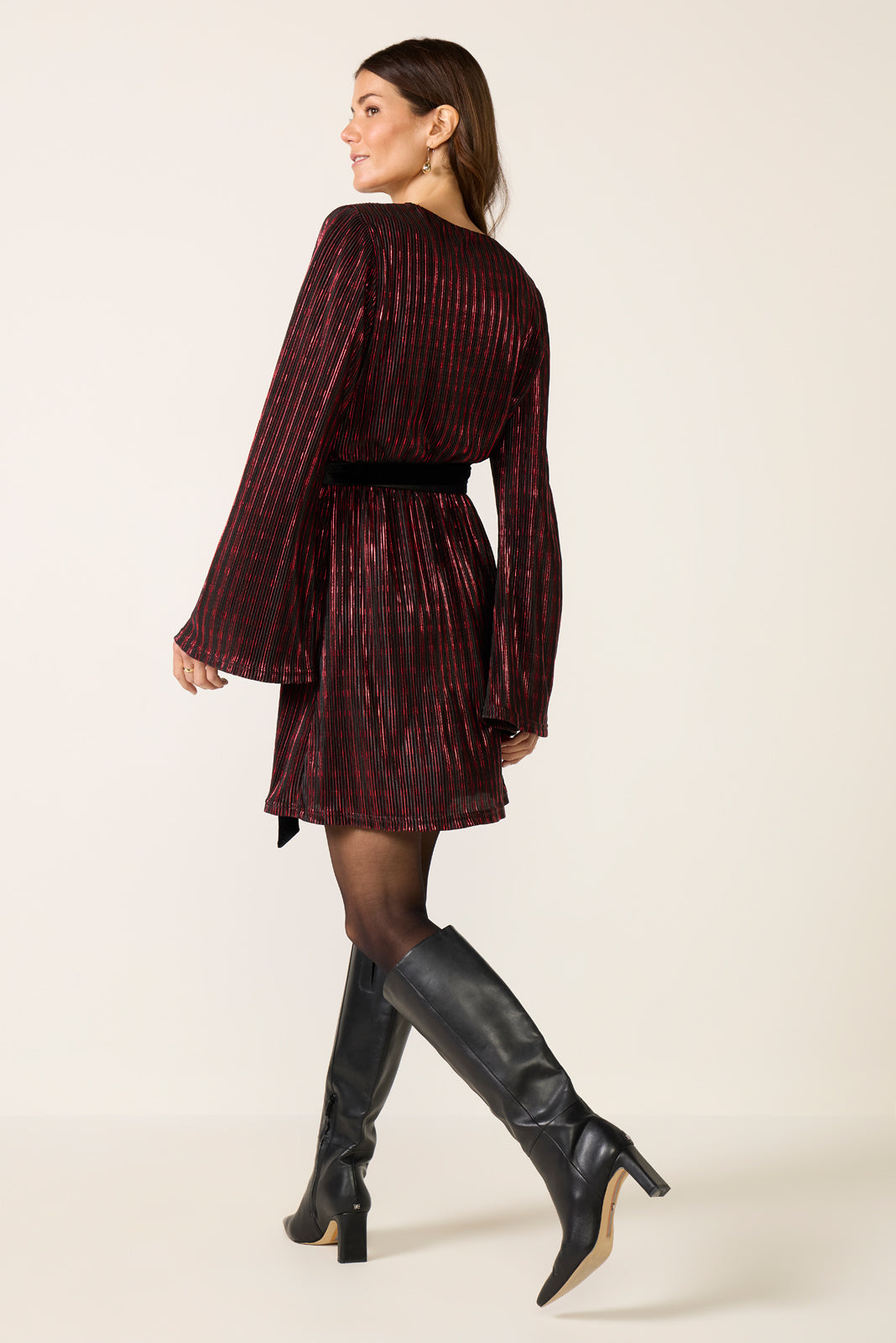 Cathrine Mini Wrap Dress