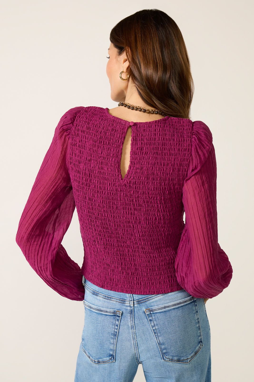 Kendall Smocked Blouse