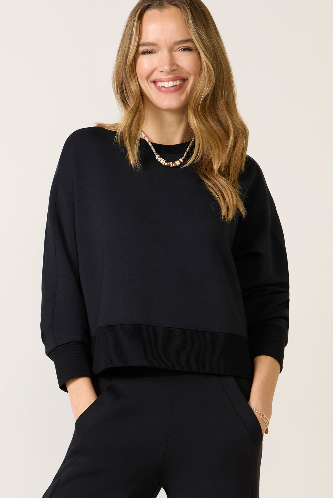 AirEssentials Luxe Crew Top