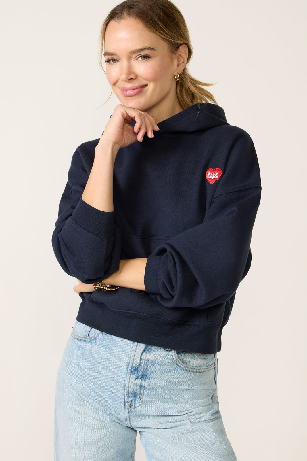 The Favorite Daughter Heart Hoodie