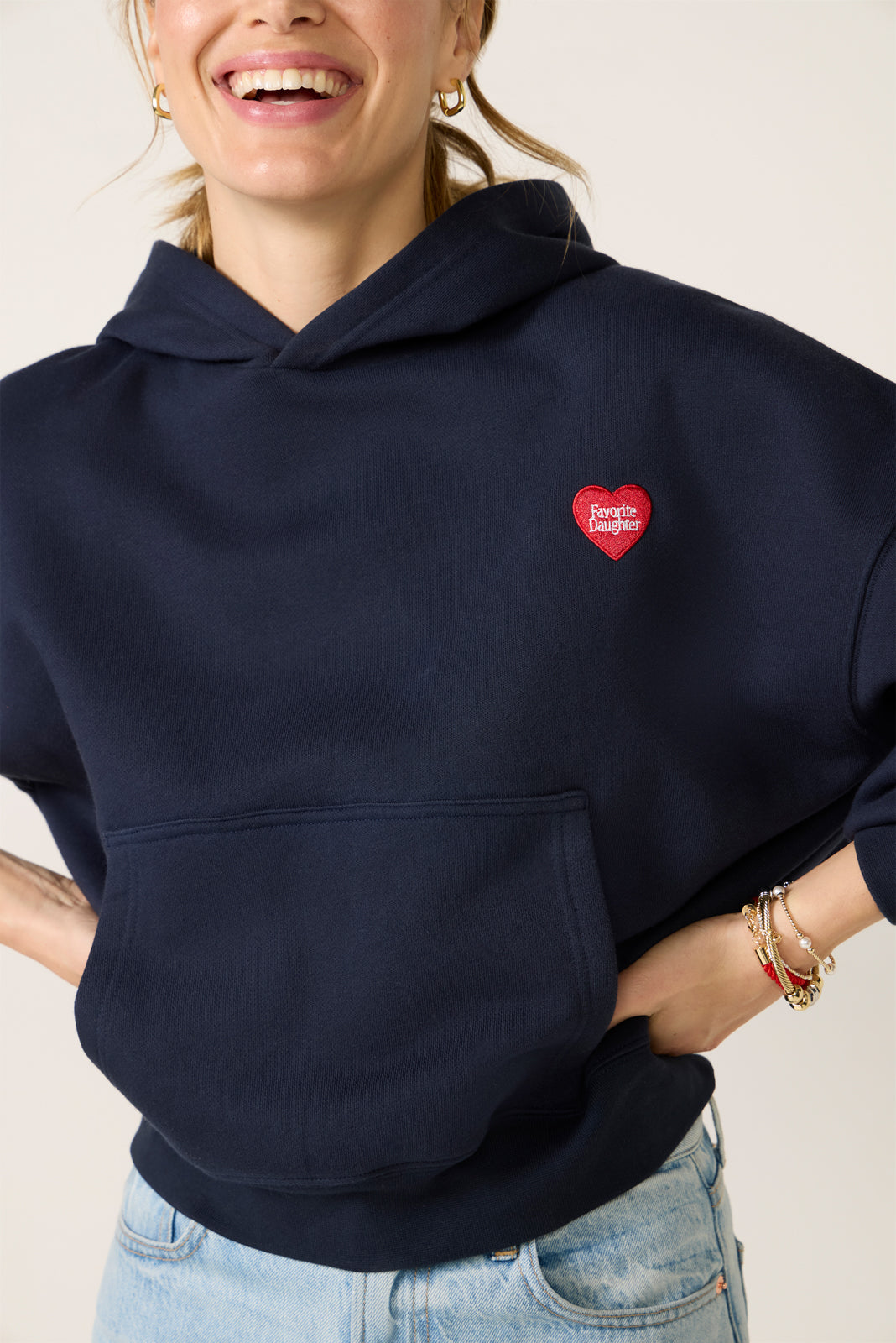 The Favorite Daughter Heart Hoodie