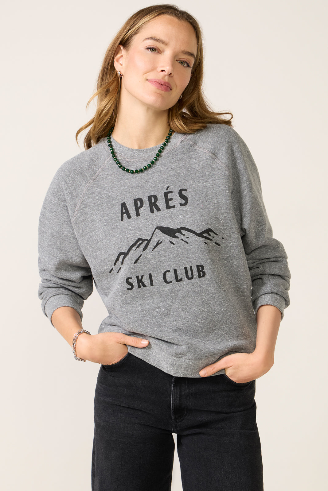 Après Ski Fleece Crew Sweatshirt