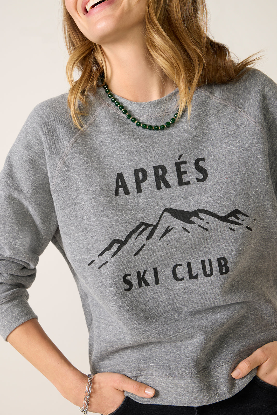 Après Ski Fleece Crew Sweatshirt