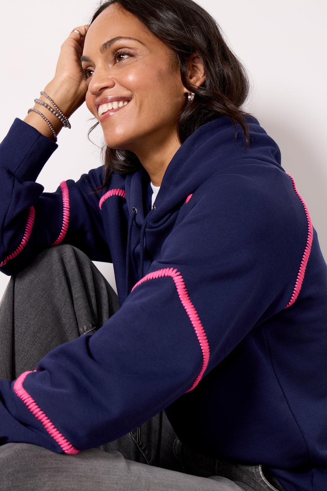 Harper Whipstitch Sweatshirt