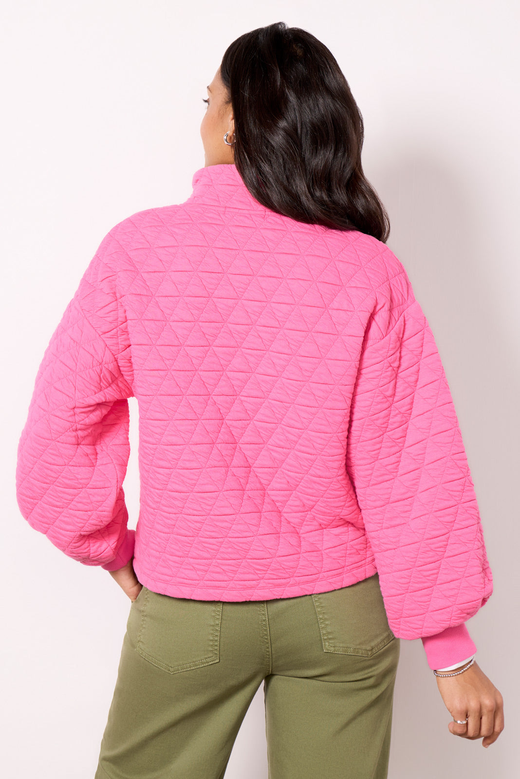 Quilted Button Up Popover