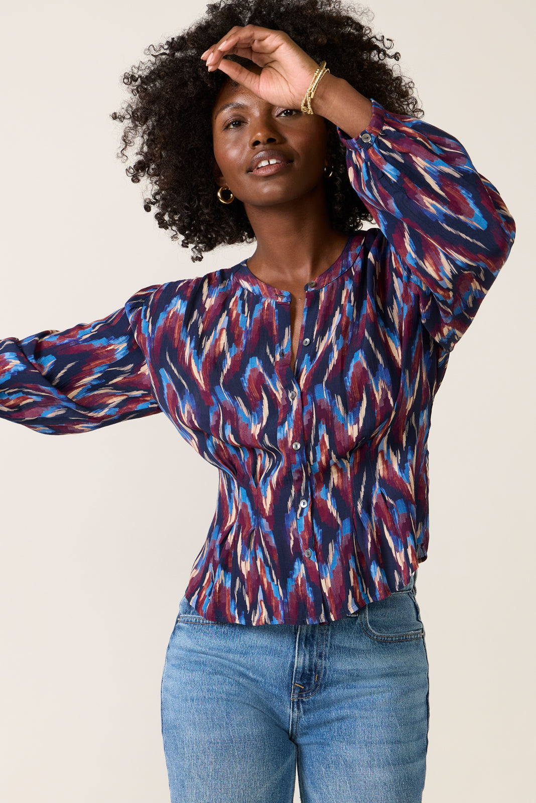 reformation estella dress Blouse COLOR:Custom Color( Add the color in the 